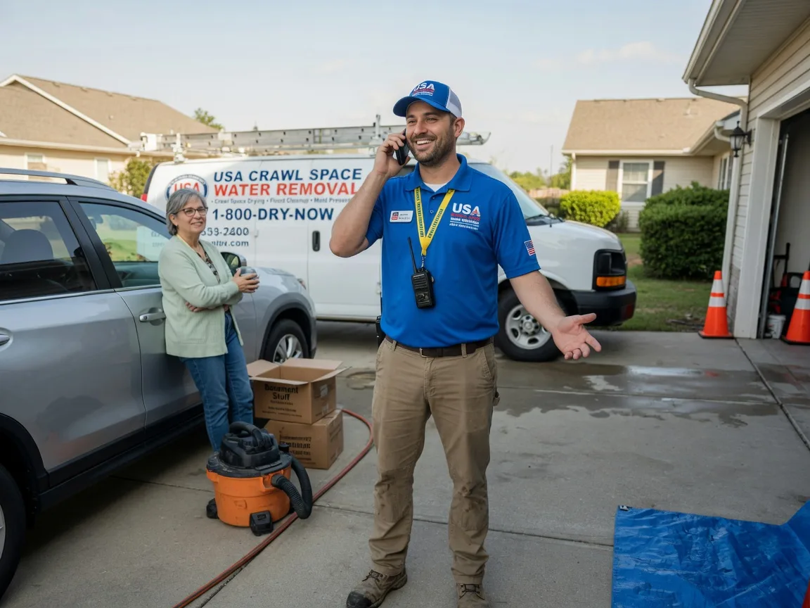 Crawl Space Water Removal New Hill, NC FAQs